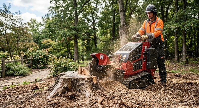 Bush Stump Grinding in Calvert County, MD