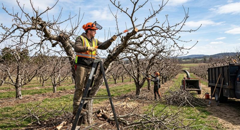 Orchard Tree Pruning in Pottstown, PA