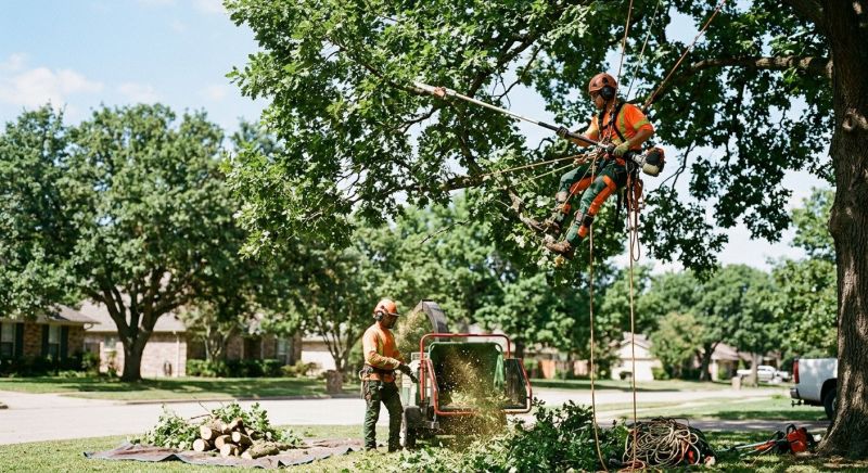 Tree Canopy Thinning in San Jose, CA