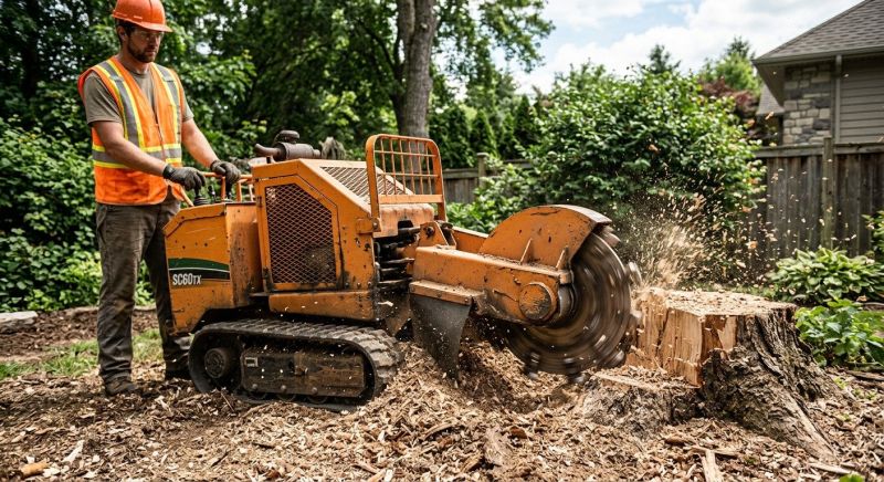 Tree Root Grinding in Calvert County, MD