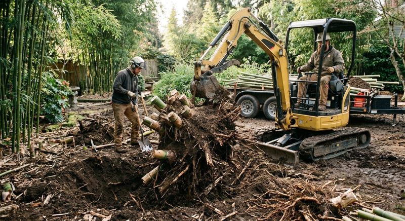 Bamboo Stump Removal in Calvert County, MD
