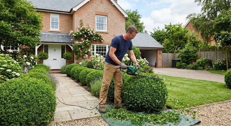 Boxwood Trimming in Rockwall, TX