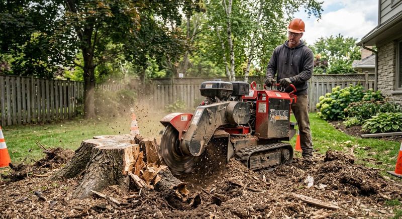 Bush Stump Grinding in Waldorf, MD