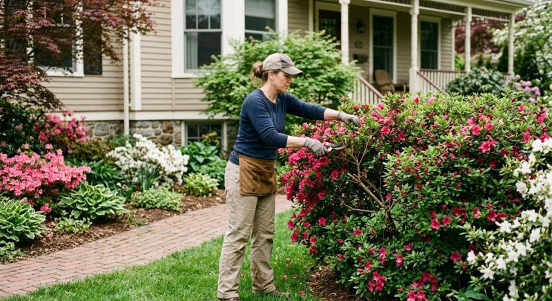 Hydrangea Pruning in Aiken, SC