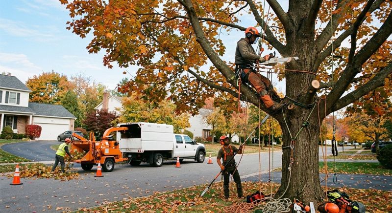 Japanese Maple Pruning in Doylestown, PA