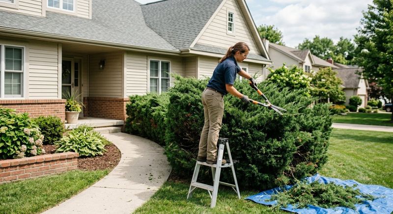 Juniper Trimming in Rockwall, TX