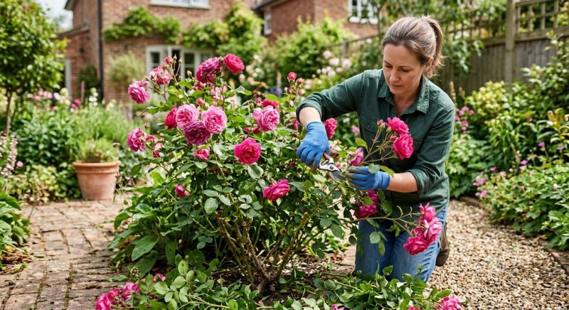 Knockout Roses Pruning in Ventura County, CA