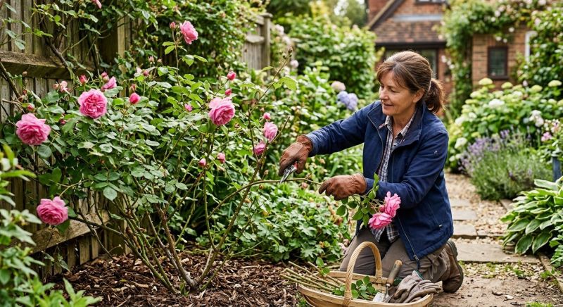 Knockout Roses Pruning in Ventura County, CA