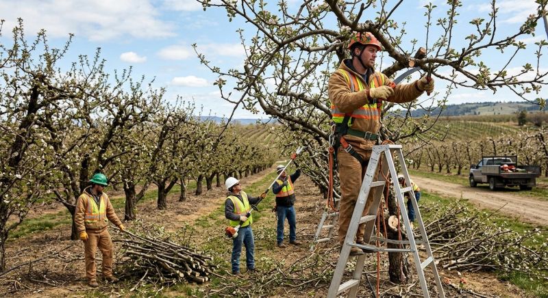 Orchard Tree Pruning in Pottstown, PA