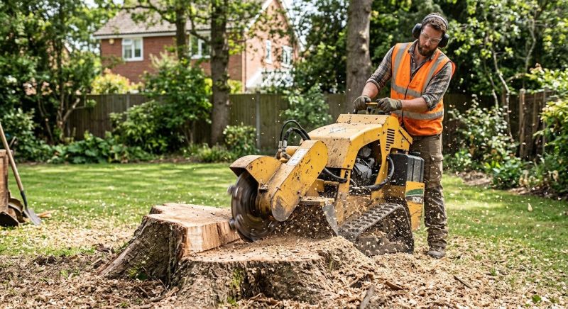 Stump Cutting in Waldorf, MD